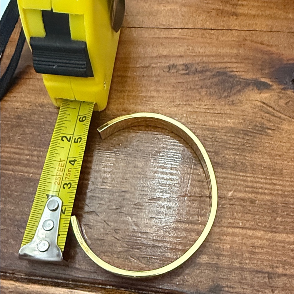 Rifle Paper Co. Black Floral Enamel and Gold Bangle Bracelet - Picture 5 of 5